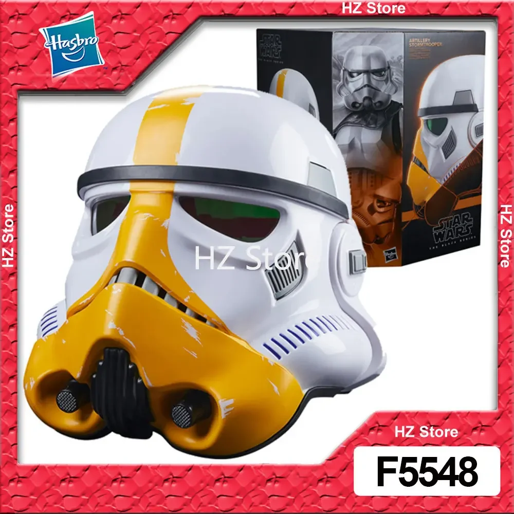 Y Star Wars The Black Series Artillery Stormtrooper Casco Elettronico Premium Casco Cosplay Di Halloween Per Regalo F5548