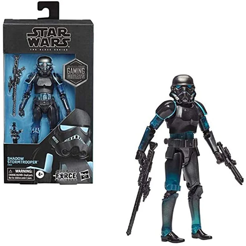 Star Wars: La Forza Libera Shadow Stormtrooper The Black Series Action Figura Esclusiva Da 6 Pollici