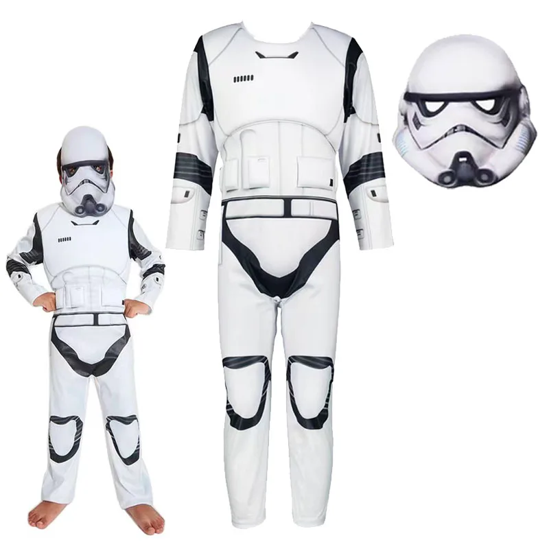 Costume Di Halloween Per Ragazzo Bambini Anime Cosplay Galaxy Taglie Cacciatore Stormtrooper Fantasy Personalità Costume Disfraz Halloween