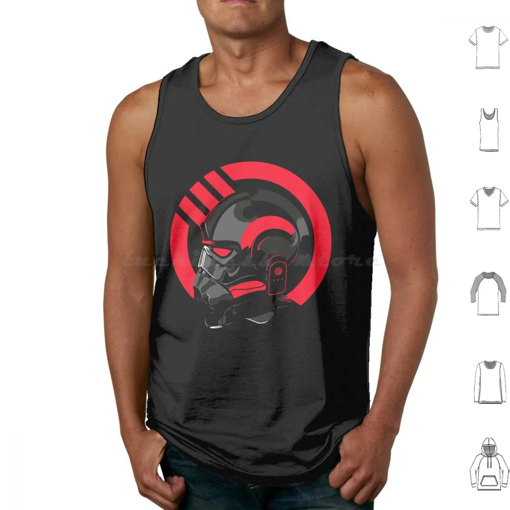 Inferno Squad Special Forces Canotte Stampa Cotton Inferno Squad Empire Special Forces Vader Skywalker Stormtrooper Rd2D
