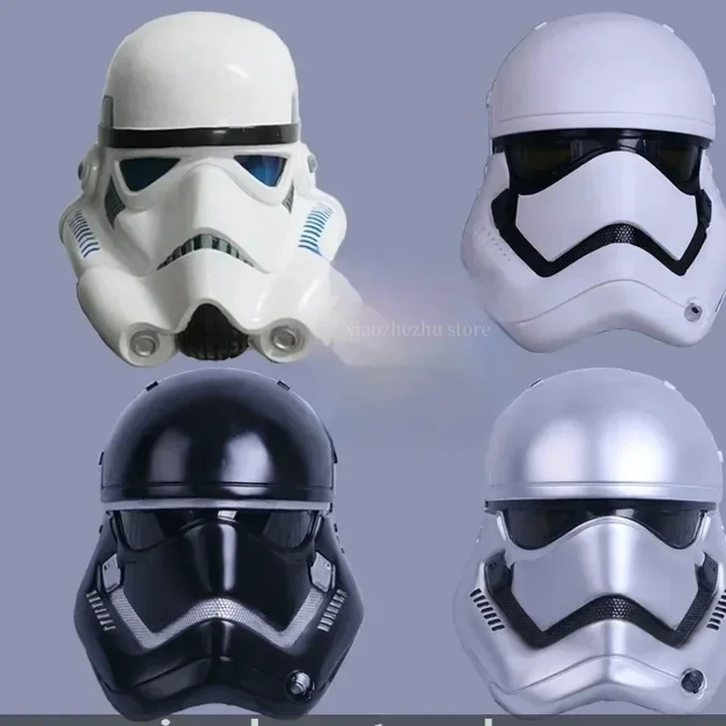 Halloween Live Role Play Puntelli White Soldier Helmet Mask Force Awaking Stormtrooper Helmet Jewelry