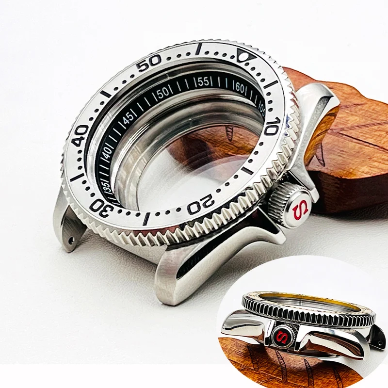 Custodia Per Orologio Mod Skx Nh34 Nh35 Custodia Adatta Per Nh34 Nh35 Nh36 Movement 120 Spring Click Crown At 3.0 Seiko Skx007 Custodia Per Orologio S