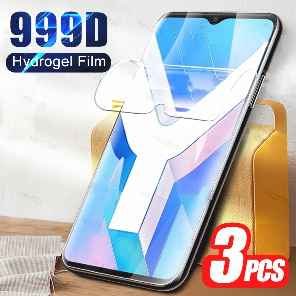 Pellicola Idrogel Protettiva Per Schermo 3 Pezzi Per Honor Magic6 Lite Play 50 Plus Play 40S Play 40C Magic5 Ultimate Magic5 Pro Play 40 Plus