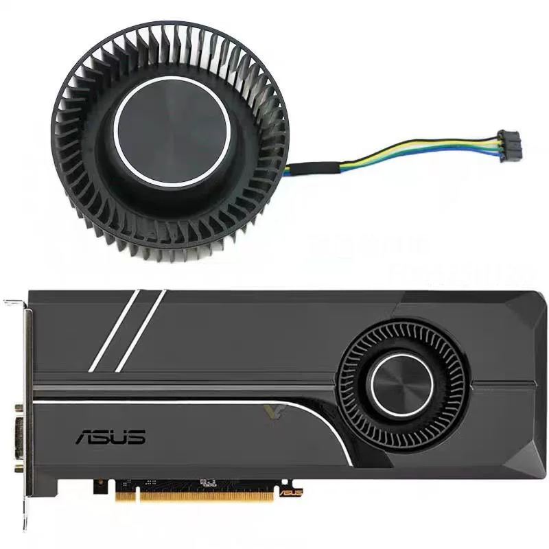 Fd6525H12D Dc 12V 1.30A 4Pin 66Mm Per Asus Versione Pubblica Gtx1070 1070Ti 1080 1080 Ti Scheda Grafica Turbo Fan