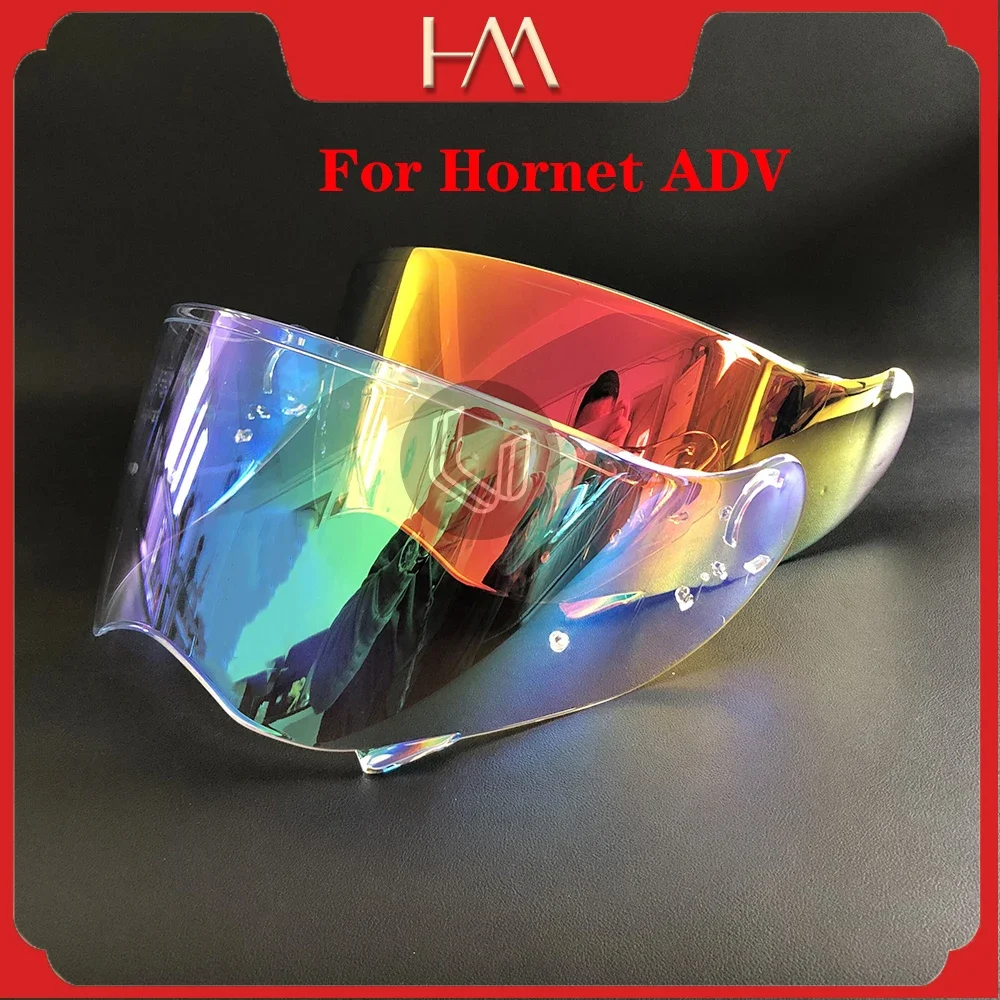 Casco Moto Anti-Uv Pc Visiera Modello Lente Per Shoei Hornet Adv Casco Visiera Lente Specchio