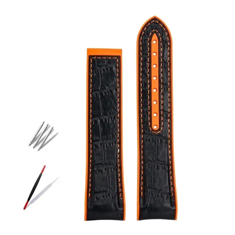 Cinturini Per Orologi In Silicone In Gomma Pcavo Per Omega Seamaster 300 Cinturino Speedmaster Cinturino Moon Watch Strap 20Mm 22Mm