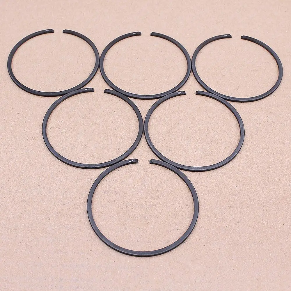 Kit Fasce Elastiche 50Mm X 1.2Mm Per Husqvarna 365 365Xp 371 372 372Xp 362 Pezzo Di Ricambio Per Motosega 11280343000 6 Pezzi