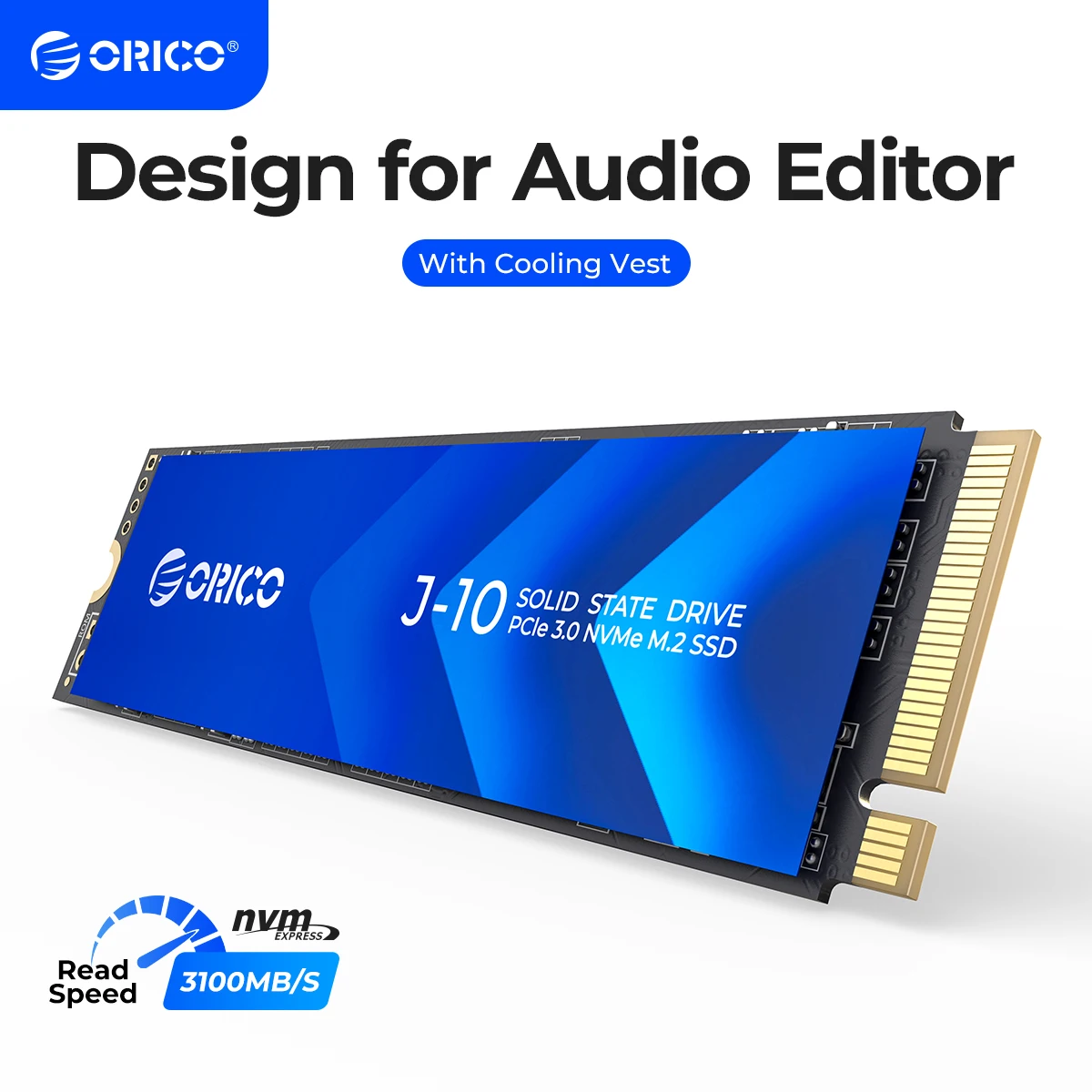 Orico M.2 Ssd M2 Nvme Ssd Pcie 3.0 Ssd Nvme Gen3 X4 Ssd M.2 M Key 2280Mm Unità A Stato Solido Interna 1Tb 2Tb 4Tb Con Gilet Di Raffreddamento