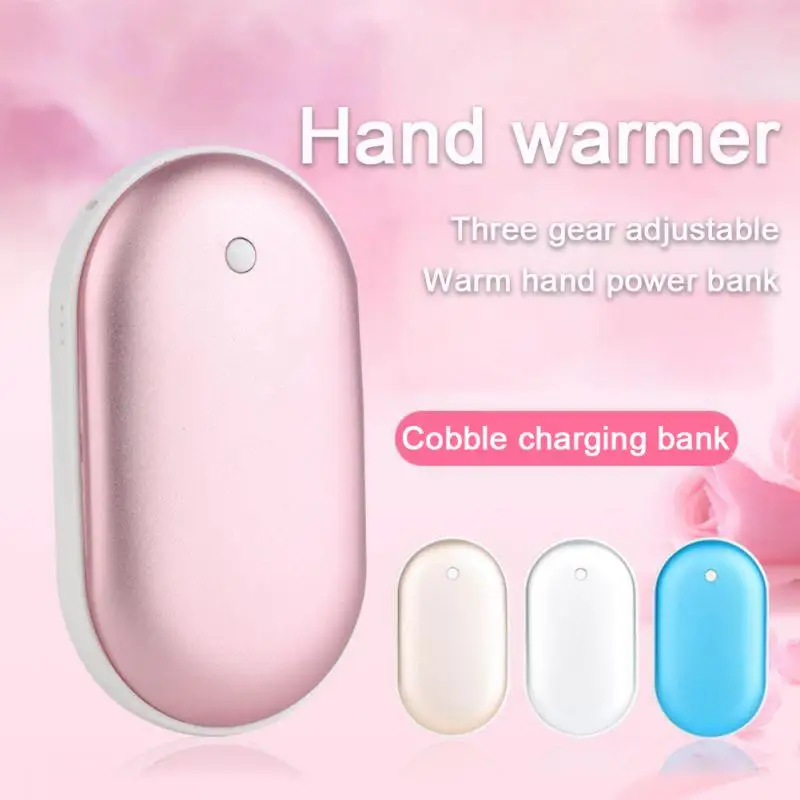 Scaldamani Riscaldante A Doppia Faccia 5200Mah 55 ° Temperatura Costante Scaldavivande A Portata Di Mano Scaldavivande Elettrico Tascabile Riscaldator