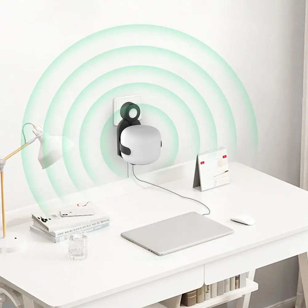 Staffa Per Presa A Muro Router Hub Abs Di Alta Qualità Forte Adesione Luce Nel Supporto Del Peso Cavo Nascosto Per Google Nest Wifi 2Nd