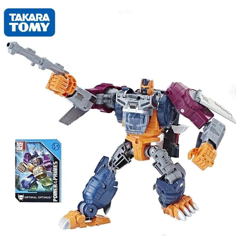 Transformers Power Of The Primes Optimal Optimus Leader Four Change Toy Gift Collection Spedizione Gratuita
