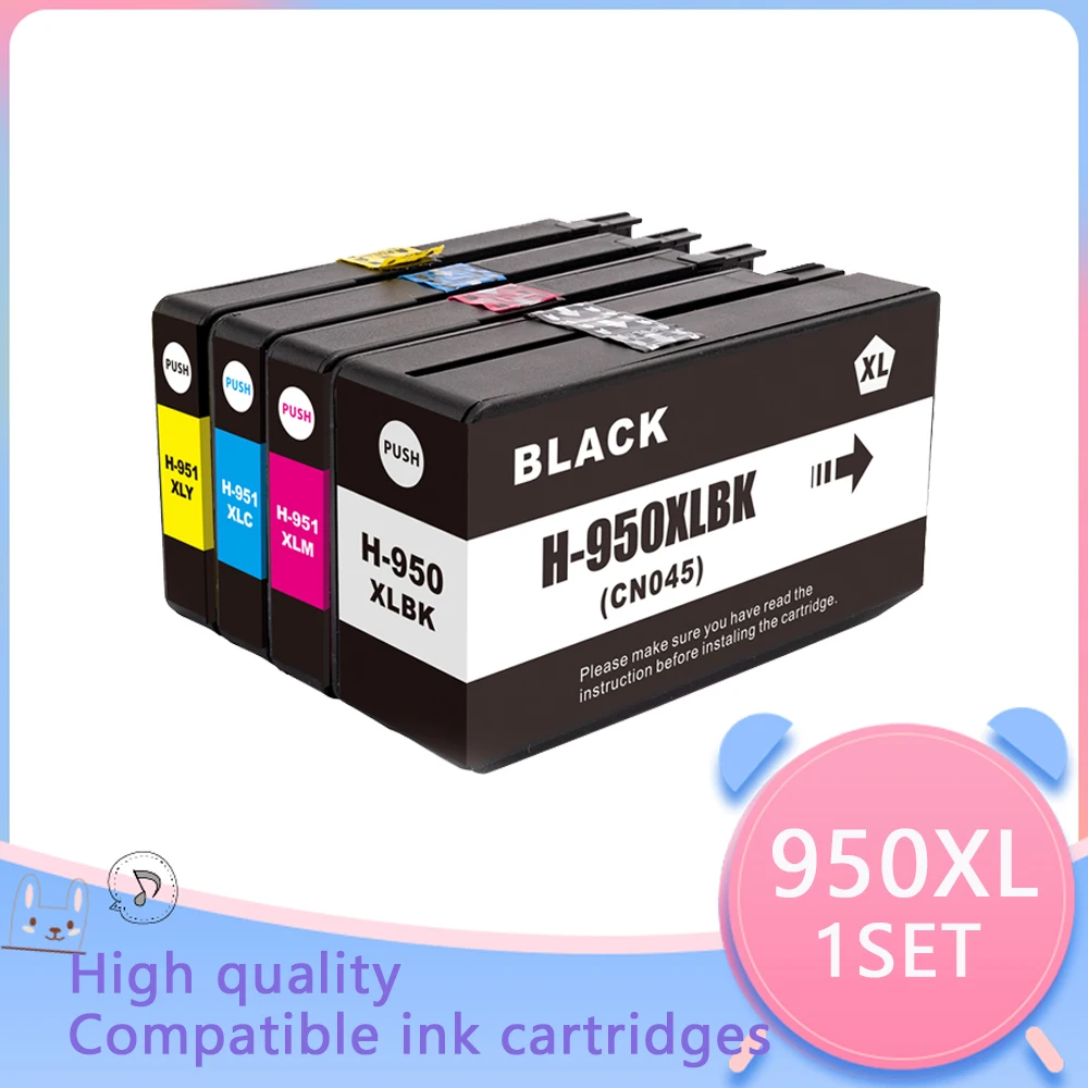 Per Hp950Xl 951Xl 950Xl Cartuccia Di Inchiostro Rigenerata Per Stampante Hp Officejet Pro 8100E 8600 8610 8620 8630 8640 8660 8615