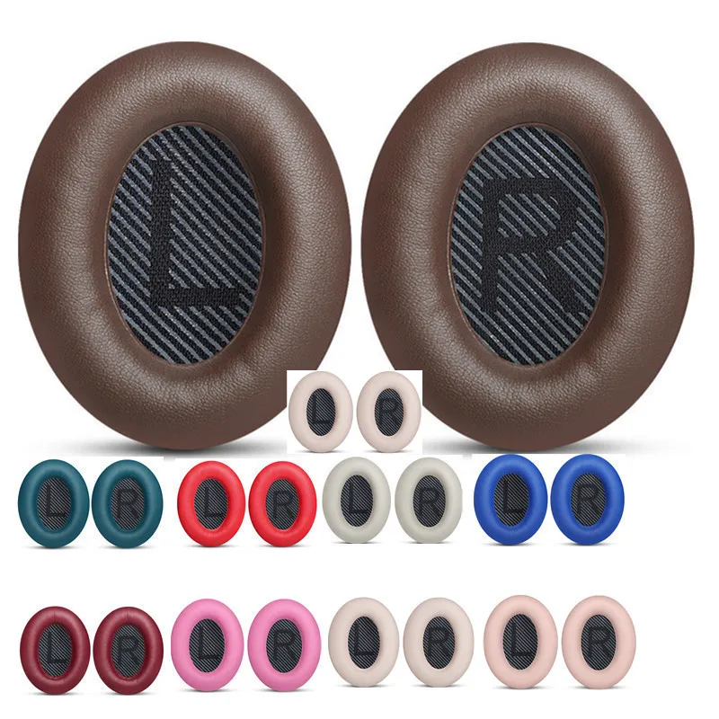 Cuscinetti Auricolari Di Ricambio Per Bose Quietcomfort Qc 2 15 25 35 Cuscino Per L'Orecchio Per Qc2 Qc15 Qc25 Qc35 Soundtrue Headphones Part
