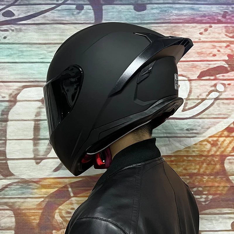 Casco Moto Integrale Scooter Casco Chopper Capacete Per Man Dot Approvato Motocross Chopper Capacete