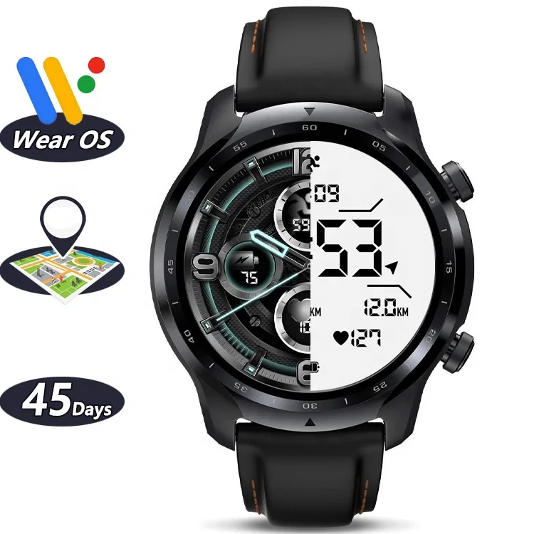 Originale Mobvoi Ticwatch Pro 3 Gps Pro3 Google Android Wear Os Smartwatch Reloj Montre I Watch 6 Smart Watch