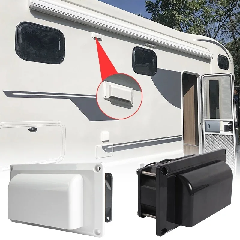 Estractor De Aire Para Caravanas, Ventilador Lateral Escape Ventilacion Rv, Color Blanco, Cc 25W, Tambien Remolques