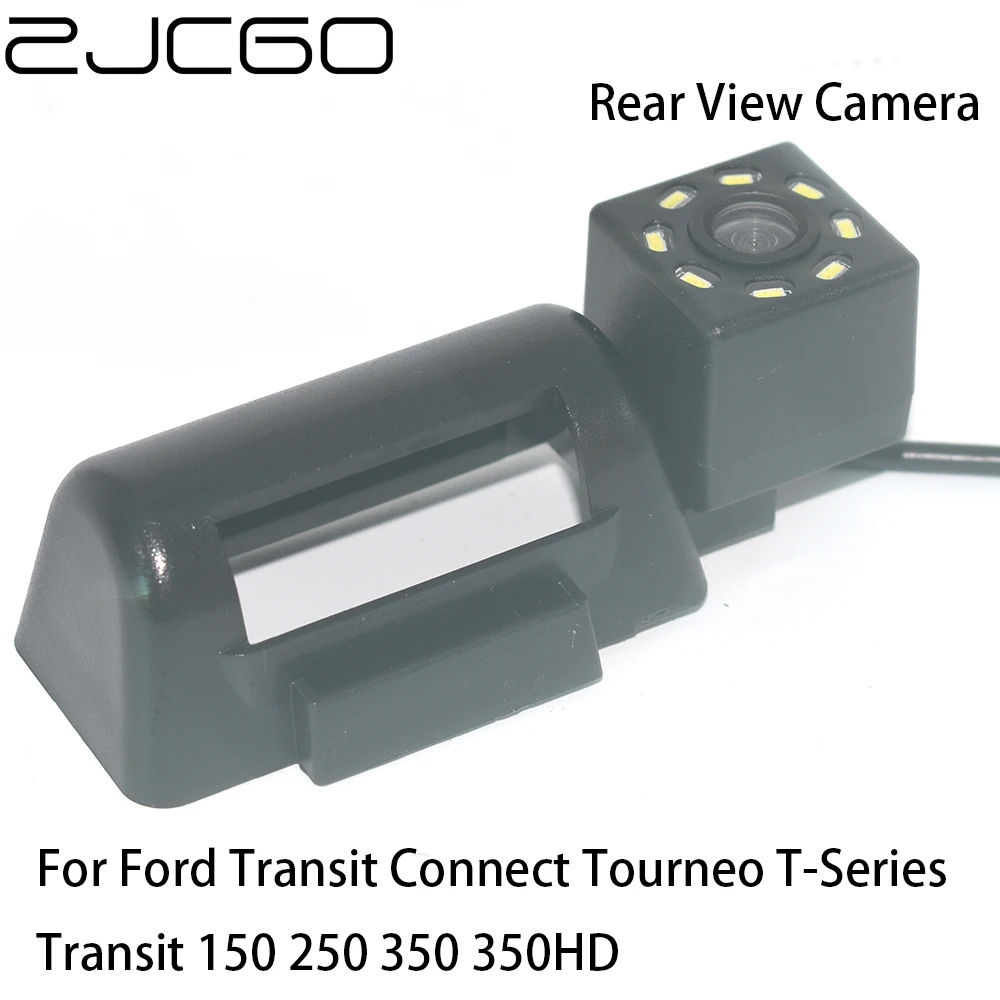 Zjcgo Ccd Hd Car Rear View Reverse Back Up Telecamera Di Parcheggio Per Ford Transit Connect Tourneo T-Series Transit 150 250 350 350Hd