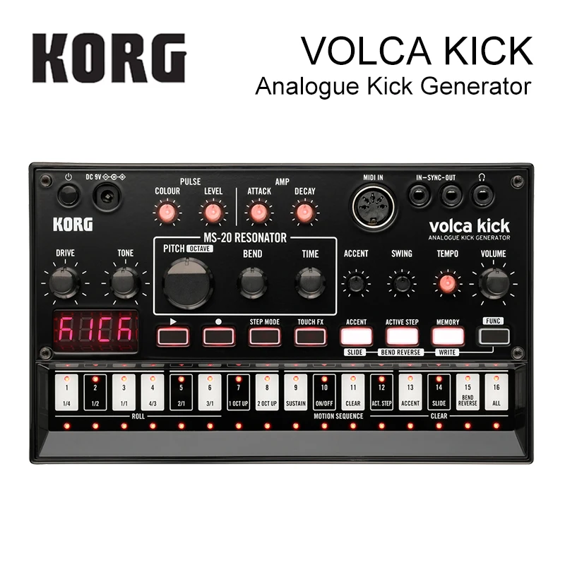 Korg Volca Generatore Di Calcio Analogico Sintetizzatore Kick-Key
