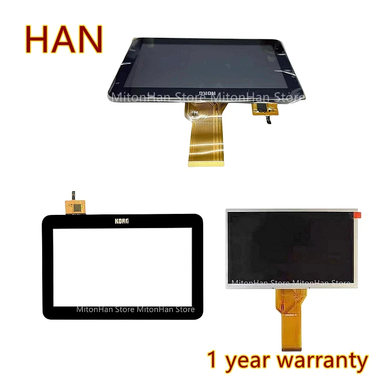 Nuovo Per Korg Pa700 Pa1000 Pa-4X61 Pa4X Pa4X-61 Display Lcd Digitalizzatore Vetro Touch Screen