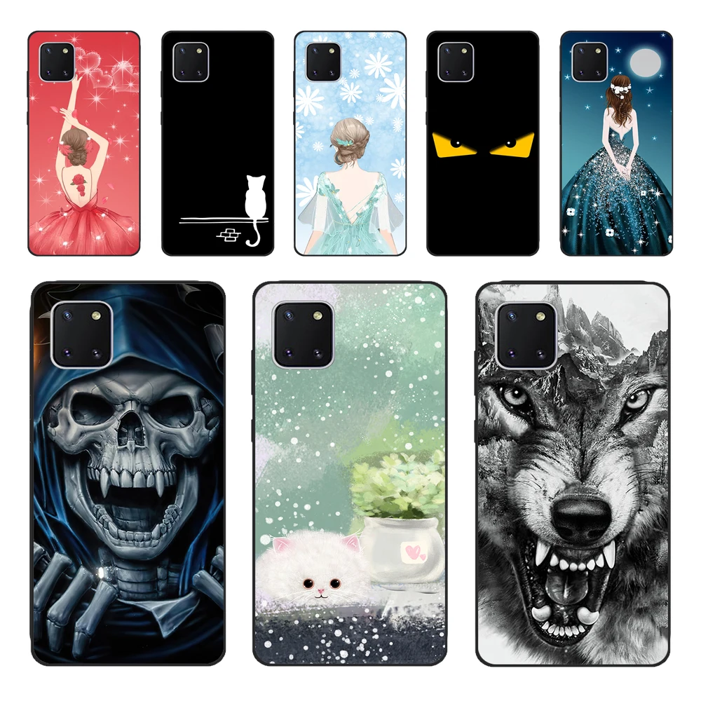 Per Samsung Galaxy Note 10 Lite Custodia Cover Posteriore In Silicone Custodia Per Samsung Note 10 Lite Custodia Galaxy Note 10 Lite Paraurti Per Tele