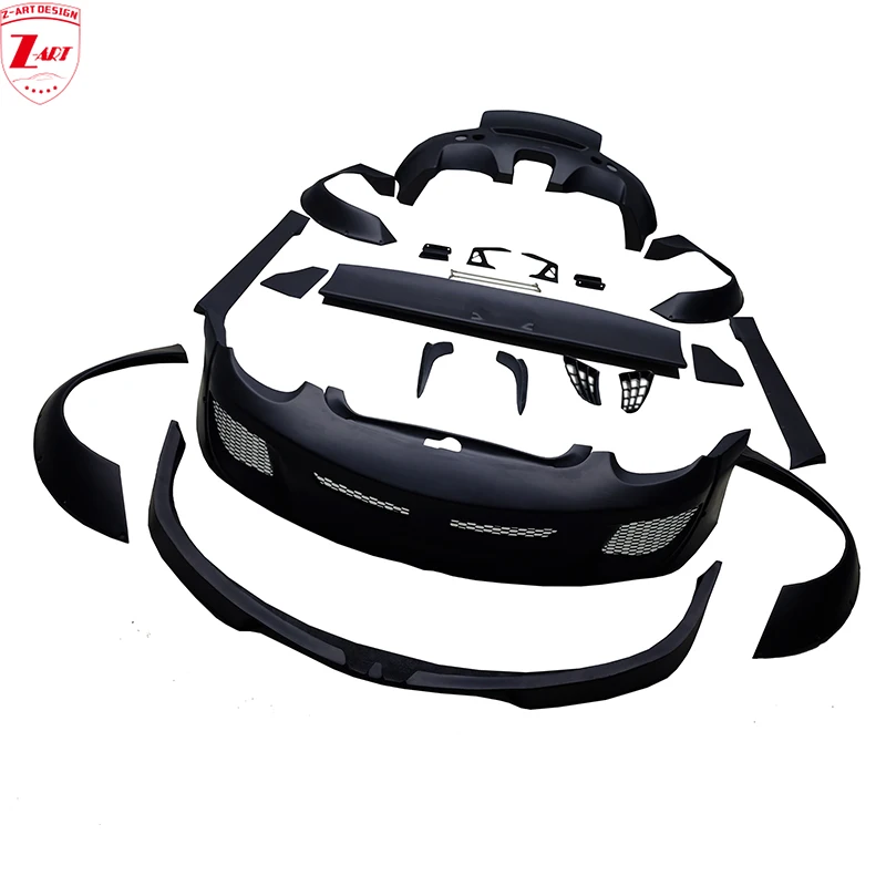 Z-Art Kit Corpo Largo Per Porsche Cayman 2005-2011 Kit Corpo Lifting Per Porsche 987 Boxster Cayman Tuning Body Kit