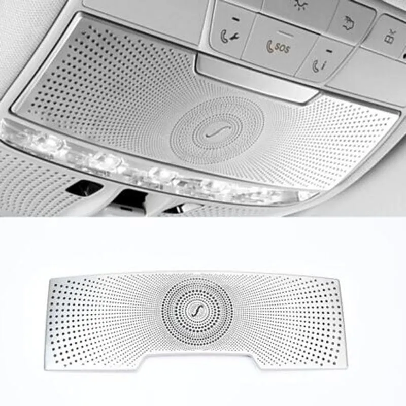 Per Mercedes Benz Classe C W205 Glc Car Reading Light Cover Trim Decoration Strips Interni Roof Lamp Frames Accessori Auto