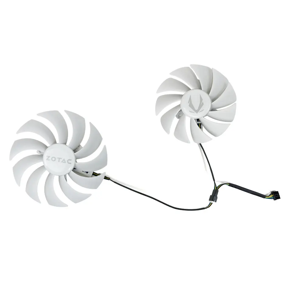 Nuova Ventola Di Raffreddamento Per Zotac Gaming Rtx 3060 Ti Amp White Rtx3070 Twin Edge White Gpu Fan 100Mm Muslimah 89Mm Ga92S2U