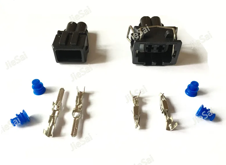 357 972 762 / 357 972 752 Amp Tyco 2 Spille Femminile Maschio Impermeabile Automobilistico Cablaggio Del Connettore Spina Auto
