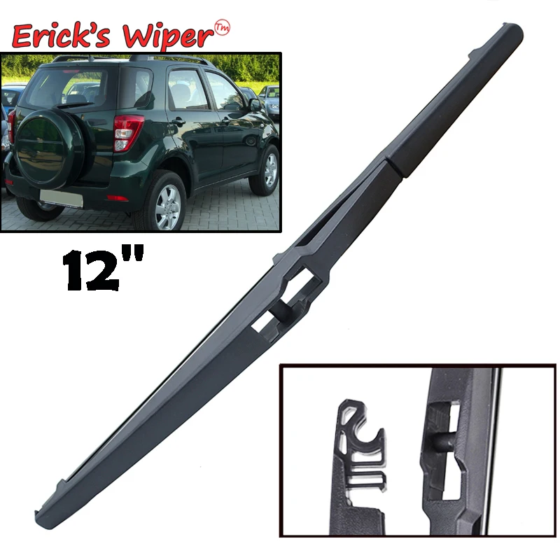Ener'S Wiper 12 "Spazzola Tergicristallo Posteriore Per Daihatsu Terios J200 F700 2006 - 2017 Parabrezza Parabrezza Portellone Finestra Spazzola Antip