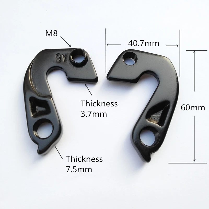 2Pc Bicicletta Posteriore Deragliatore Gancio Appendiabiti Per Sx Specializzato S-Works Epic Stumpjumper Rockhopper Myka Pitch Enduro Hardock
