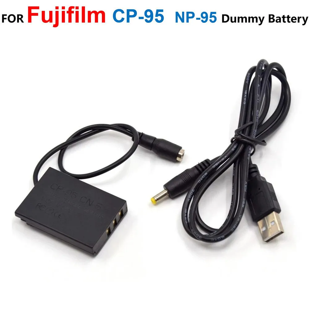 Cp-95 Cp95 Accoppiatore Cc Fnp-95 Np95 Adattatore Di Alimentazione Batteria Falso Per Fujifilm F30 F31Fd X100 X-S1 Real 3D W1 X70 X100T X100S F31Fd