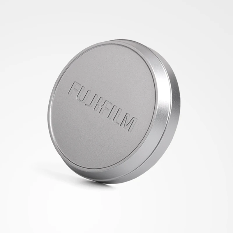 Adatto Per Fotocamere Fuji Fujifilm X100 X100S X100T X70 Copriobiettivo In Metallo Floccaggio Integrato