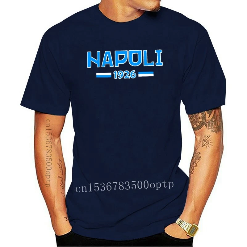 Nuovo 1 Maglia Napoli 1926 Ultras Curva T-Shirt Cotone 100% Maradona Bianco Azzurri Cool Casual Orgoglio T Shirt Uomo Unisex Moda