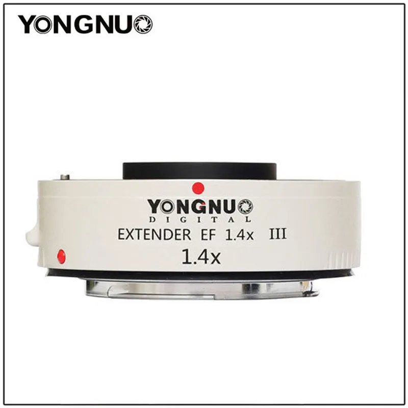 Yongnuo Yn1.4Xiii Yn-1.4Xiii Extender Ef 1.4X Teleconverter Obiettivo Con Messa A Fuoco Automatica Per Canon Full Autofocus 1D X 1Ds 1D 70D 7D 80D 7Di