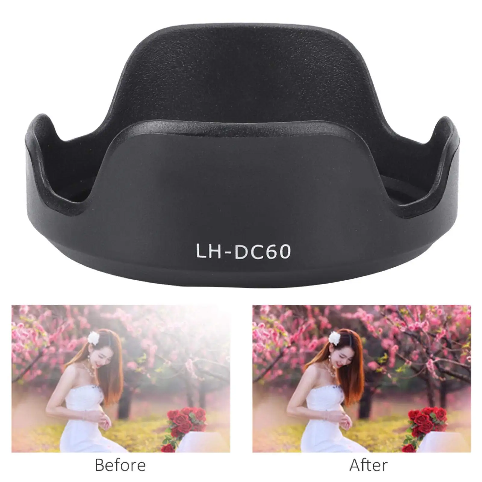 Lh-Dc60 Paraluce Per Fotocamera Per Canon Powershot Sx540 Hs, Sx520 Hs, Sx50 Hs, Sx530, Sx40 Hs, Sx30 Is, Sx20 Is, Sx10 Is