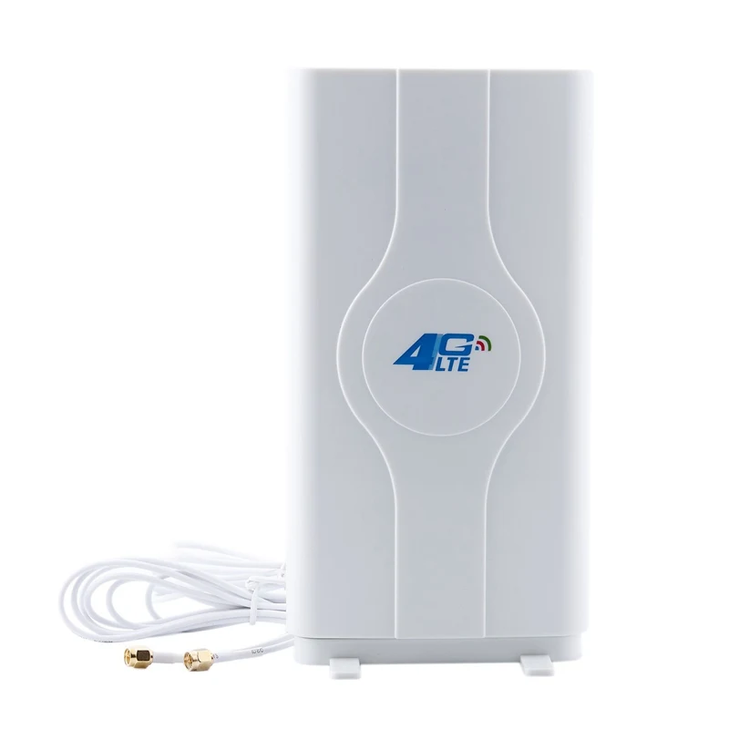 Full-700-2600Mhz 88Dbi 3G 4G Lte Antenna Antenna Mobile Connettore Maschio Booster Mimo Panel Antenna + 2 Metri