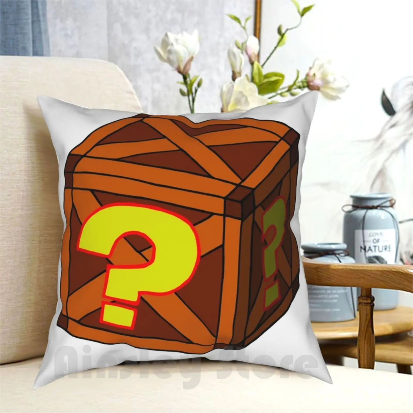 Cassa Misterioso Federa Stampata Casa Morbida Fodera Per Cuscino Fai Da Te Crash Bandicoot Crash Bandicoot Ps4 Ps1 Ps2 Ps3 Ps