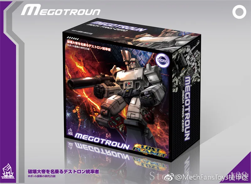 Trasformazione Mft Mf-0 Pioneer Series Megatronics Mf0 Invia Etichetta Pvc Action Figure Model Doll Toy