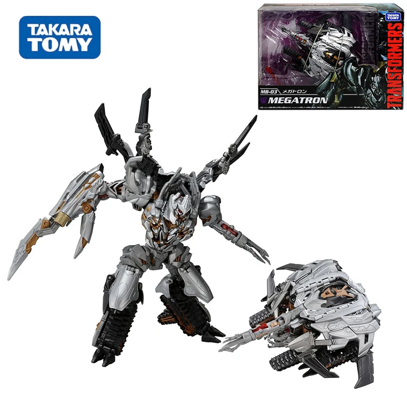 In Magazzino Transformers2 Takara 10Th Anniversary Mb03 Voyager Megatron Anime Figure Action Figures Model Toys