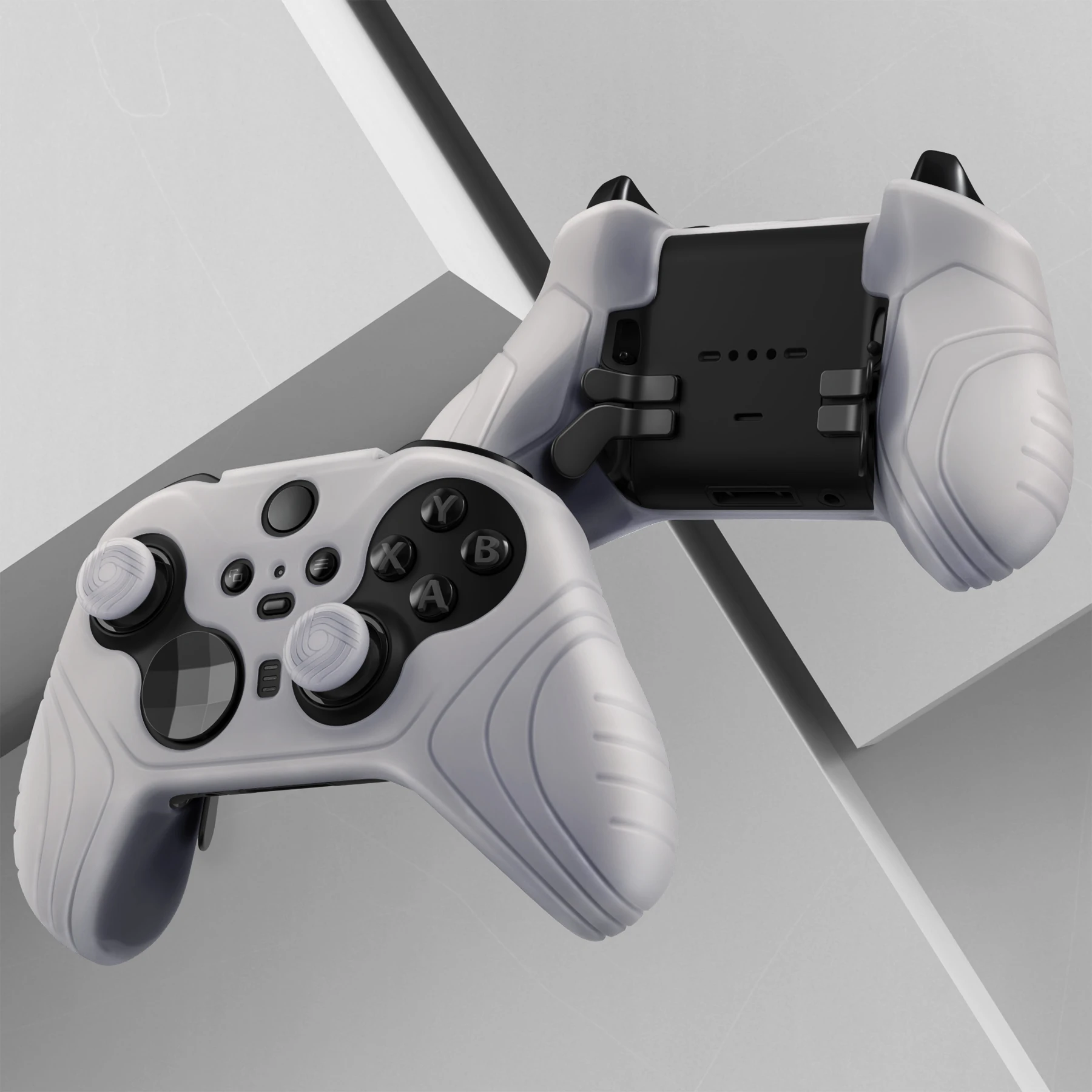 Playvital Samurai Edition Custodia In Silicone Antiscivolo Per Controller Wireless Xbox Elite Series 2 E Elite Series 2 Core