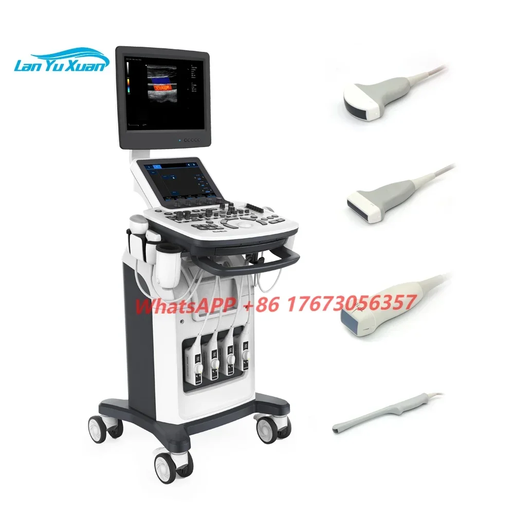 Ecografo Digital Heart Ultrasound Machine Color Doppler 3D 4D Ultrasound Scanner Echo Ultrasound Machine