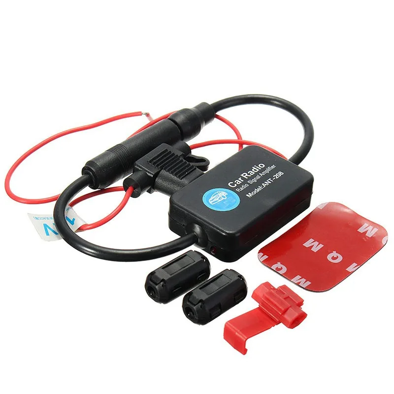 Car Automotive Dab Radio Amplificatore Fm / Am Radio Antenna Signal Booster Ant-208 / 330Mm Antenne Booster Accessori Auto Per Auto