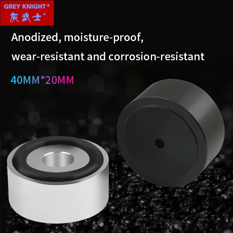 Grey Knight Hifi Foot Pads Gold Shock Absorber Foot Cushion Speaker Amplifier Mixer Machine Foot Stand Cuscino Antiscivolo