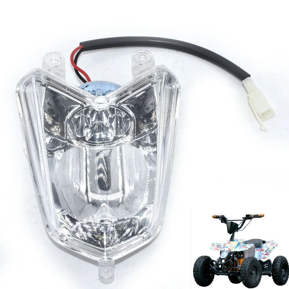 Faro Anteriore Mini Atv Quad Per Moto Per Bambini 50Cc 70Cc 110Cc