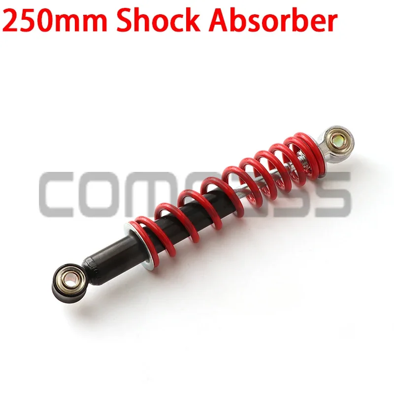 Ammortizzatore Posteriore Da 250Mm Adatto Per La Cina 50Cc 90Cc 70Cc 125Cc Kids Mini Atv Quad Bike Go Kart Scooter Golf Cart Parts