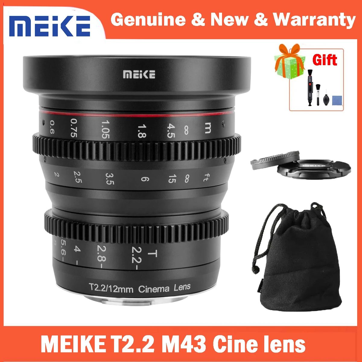 Meike T2.2 8/12/16/25/35/50/65/85Mm Cine Lens Per M43 Mft Mount Fotocamere Olympus Panasonic Lumix Bmpcc 4K Bmpcc 4K Zcam E2 Gh5