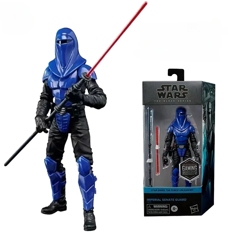 16Cm Star Wars La Serie Nera The Force Lounds Imperial Senate Guard Action Figure Model Regali Di Compleanno Toys
