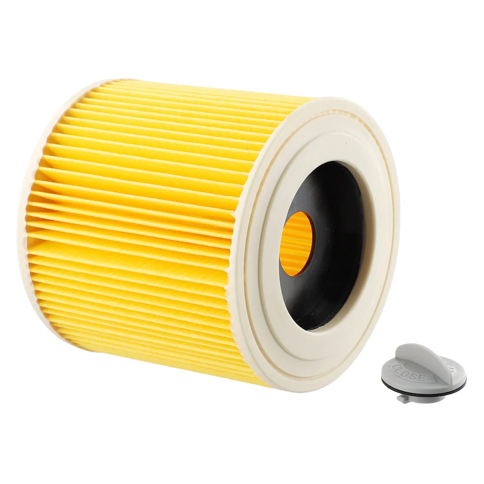 Elemento Filtrante A Cartuccia Filtro A Cartuccia In Plastica Per Aspirapolvere Karcher Wd Wd2 Serie Wd3 Wet & Dry Vac 11.5 X8X12Cm