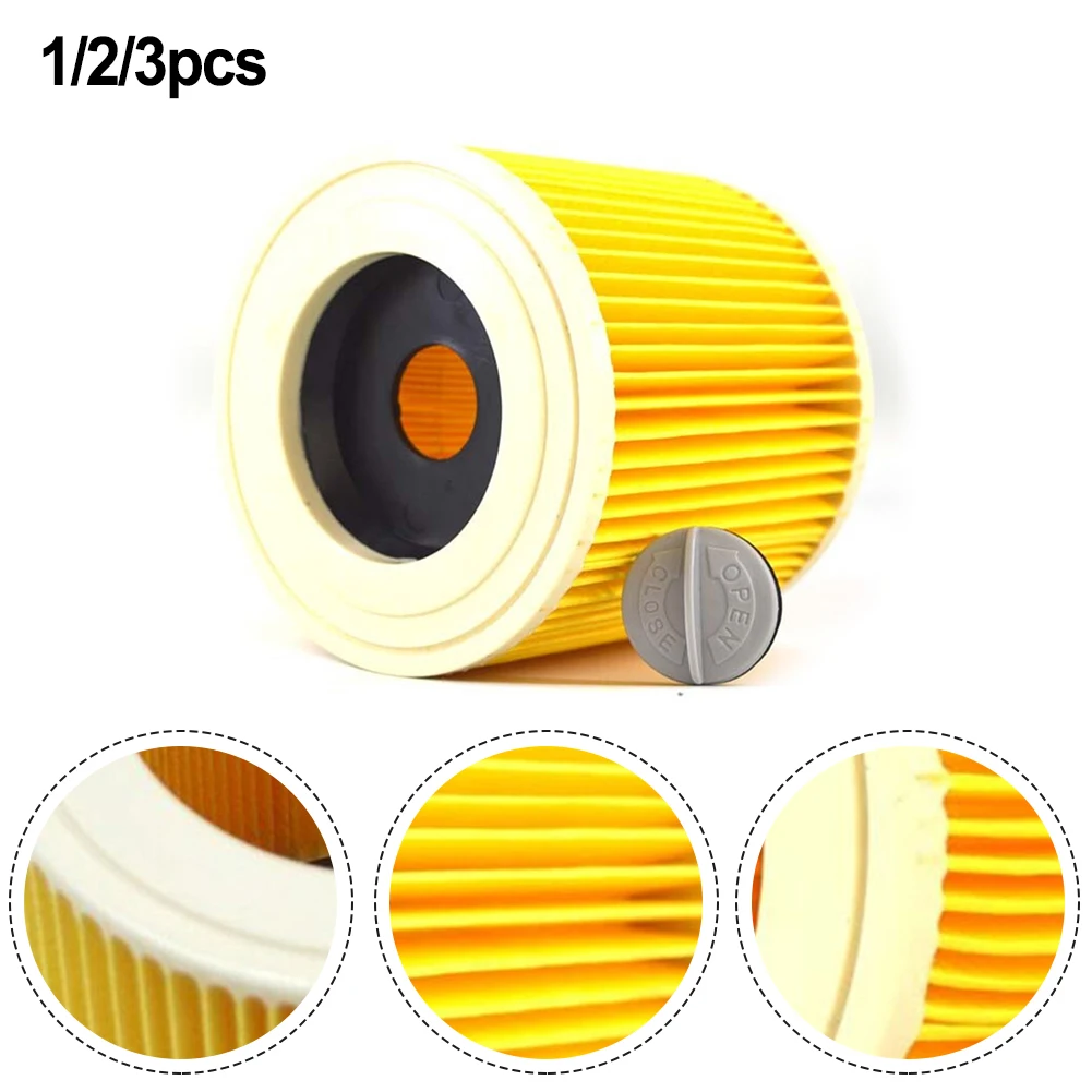 Per Karcher Wd Wd2 Wd3 Serie Wet & Dry Vac Aspirapolvere Cartuccia Di Ricambio Filtro Strumenti Per La Pulizia Della Casa Accessori
