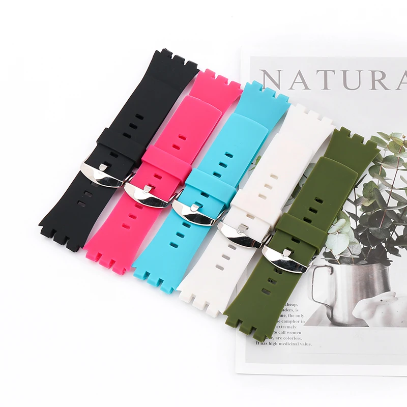 Accessori Per Orologi Adatti Per Swatch Surw100 114 Surb100 101 105 Touch Style Series Cinturino Impermeabile Da Uomo E Da Donna